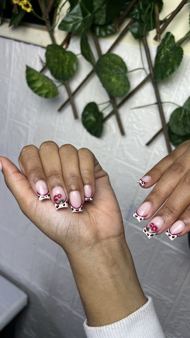 Leopard French Cherry